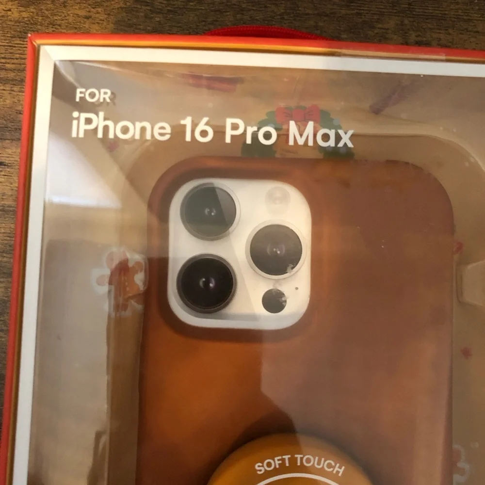 Artikl Gingerbread Brown Phone Case for iPhone 16 Pro Max Poppet‎ 3D